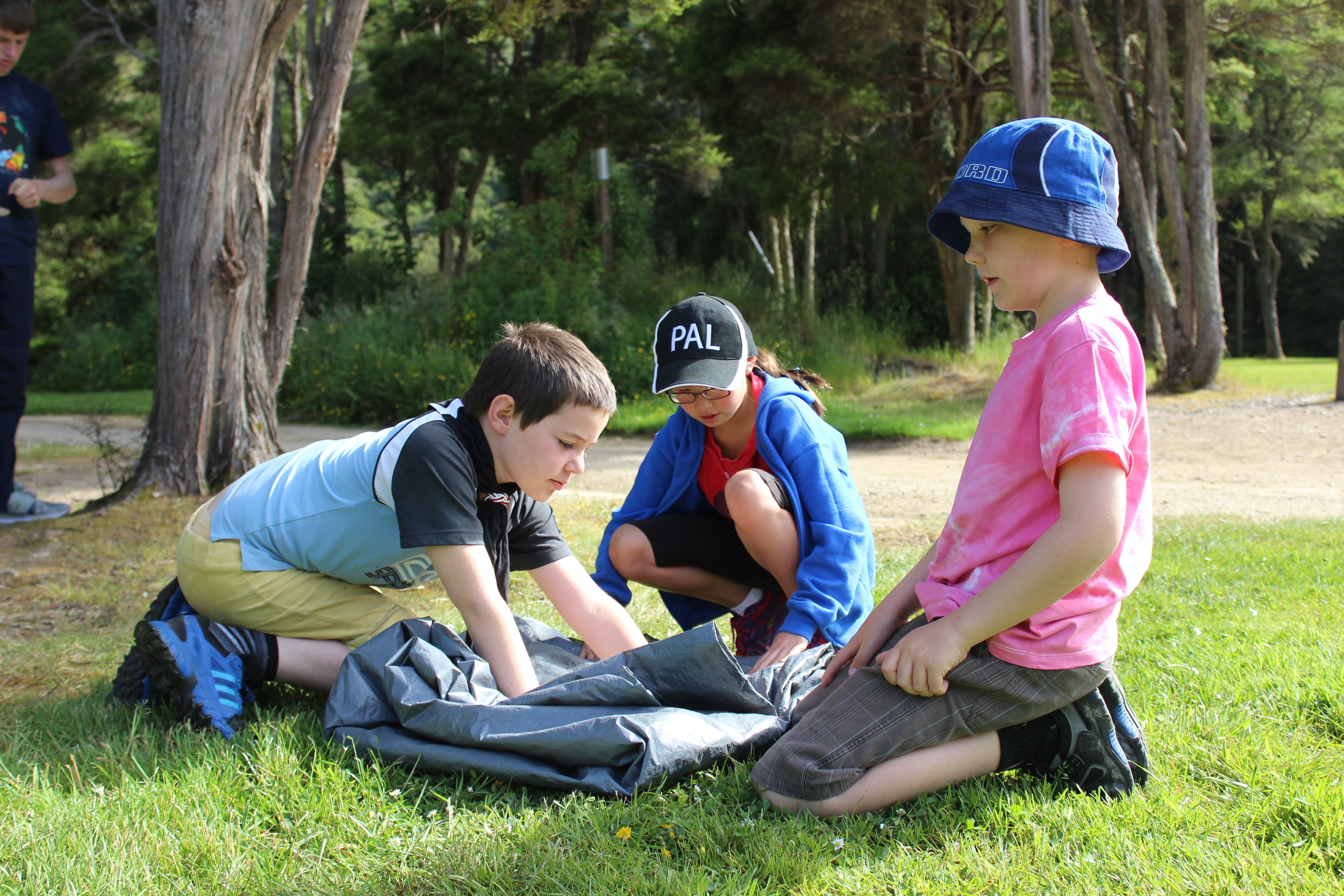 Campsite moment